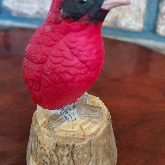 Jasco Christmas Red Cardinal Dinner Bell Vintage Holiday - Picture 4 of 10